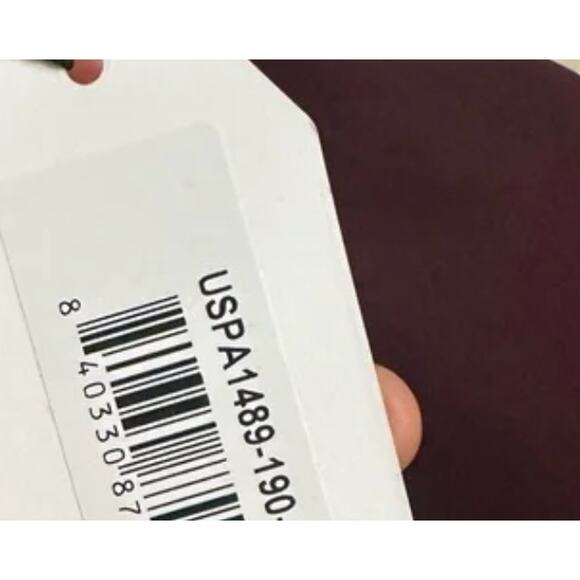 Universal Standard Moro Ponte Pants 4XL 38 40 6X NWT Red Burgundy Trousers Prep - Picture 5 of 5